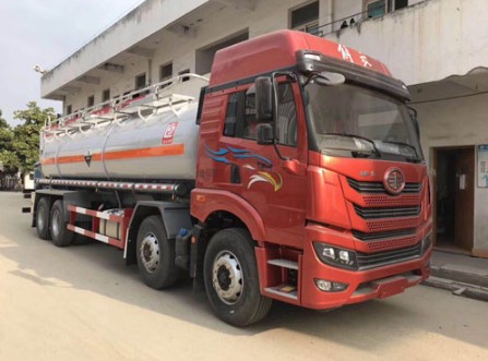 SLS5320GFWC5Q型解放前四后八腐蚀性物品罐式运输车 SLS5320GFWC5Q型解放前四后八腐蚀性物品罐式运输车