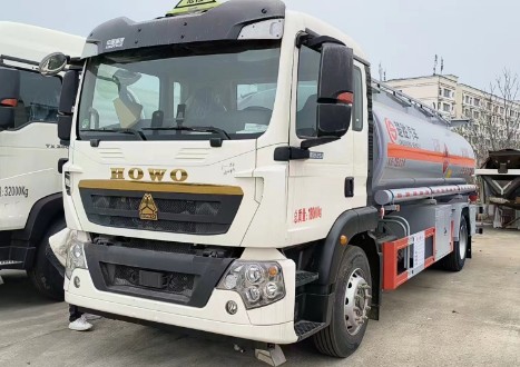 重汽豪沃TX单桥10吨油罐车_楚胜牌CSC5187GJYZ6型加油车 重汽豪沃TX单桥10吨油罐车_楚胜牌CSC5187GJYZ6型加油车