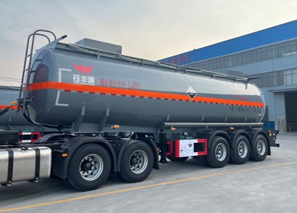29.5方拉次氯酸钠罐式运输车_YFY9401GFW型腐蚀性物品罐式运输半挂车 29.5方拉次氯酸钠罐式运输车_YFY9401GFW型腐蚀性物品罐式运输半挂车